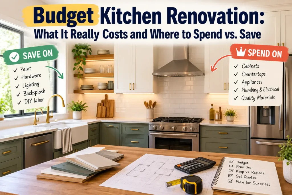 budget kitchen renovation